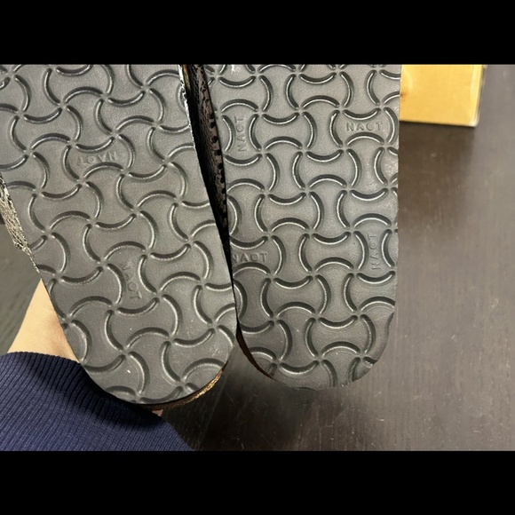 Naot Santa Barbara Cobra Snakeprint Sandals Grey/White Womans EU 38/US 7-7.5 - Picture 12 of 15